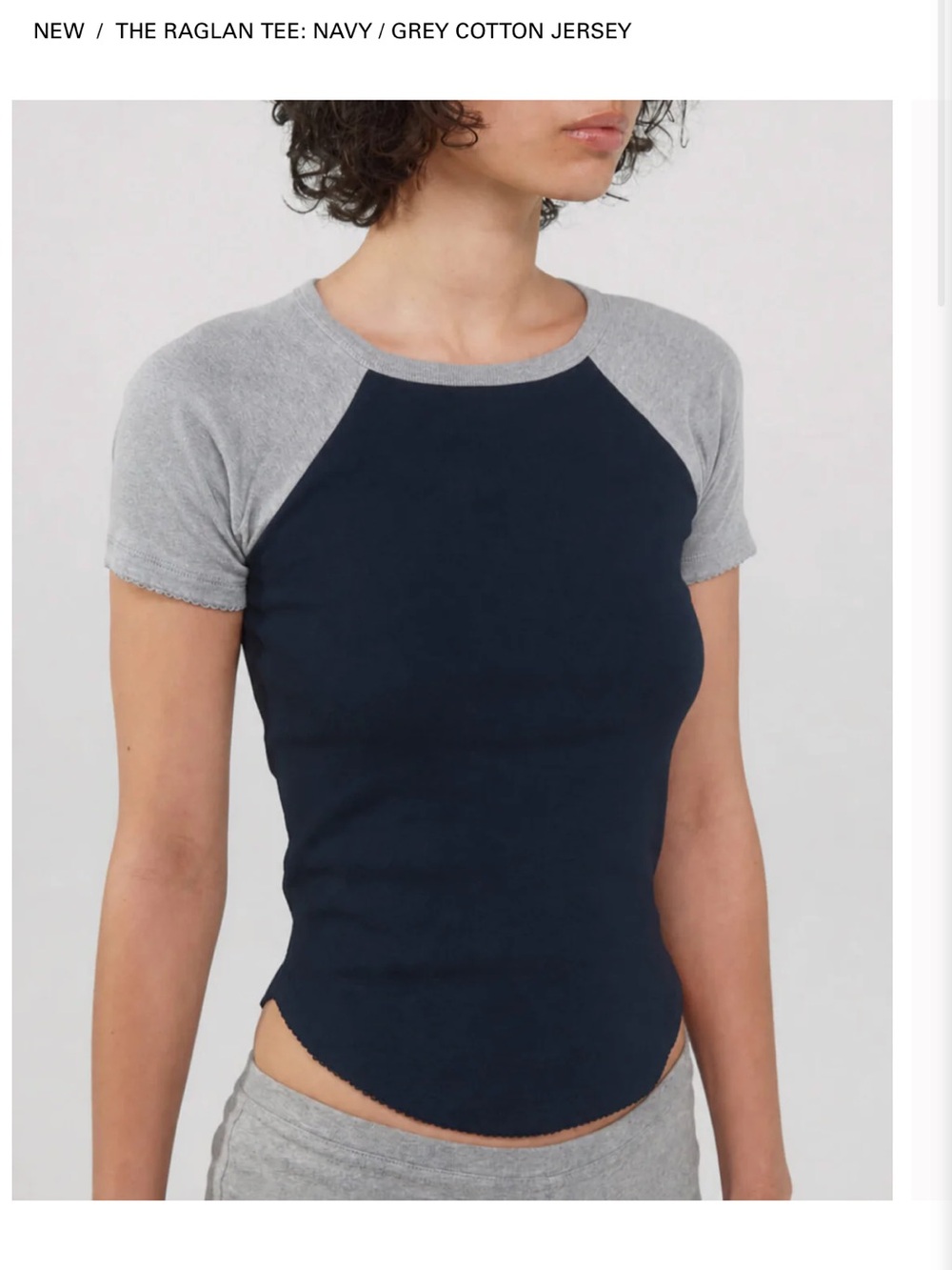 Like New Cou Cou Intimates The Raglan Tee